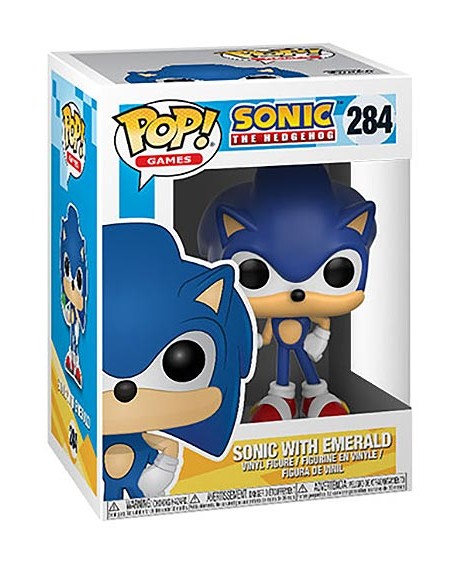 Sonic - 284 Sonic With Emerald