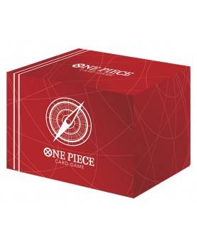 One Piece Card Case Clear Standard Red