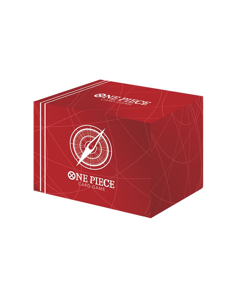 One Piece Card Case Clear Standard Red