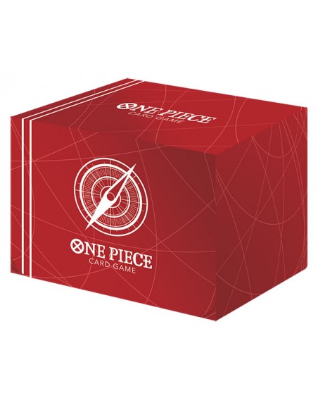 One Piece Card Case Clear Standard Red