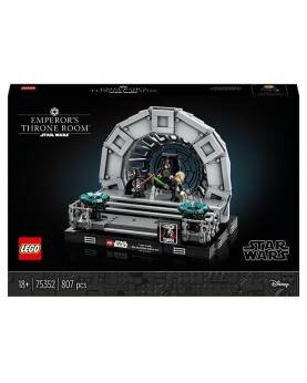 Lego Star Wars Diorama Sala del Trono dell'Imperatore - 75352