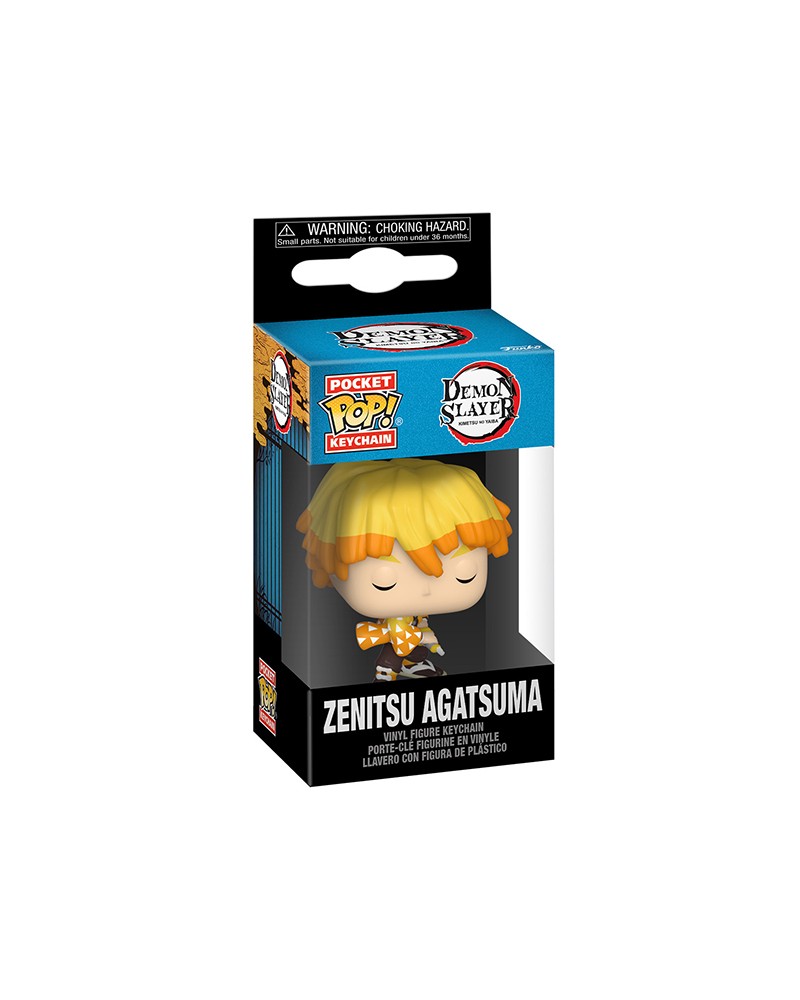 Demon Slayer - Zenitsu Agatsuma Funko Pop Portachiavi