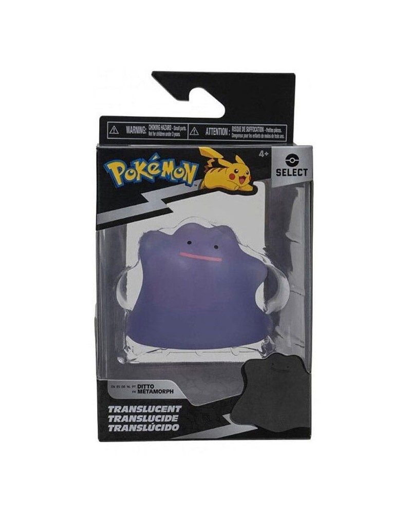 Pokemon Kanto Vinyl Figure Ditto - Select Translucent