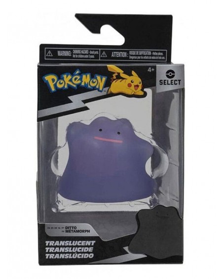 Pokemon Kanto Vinyl Figure Ditto - Select Translucent