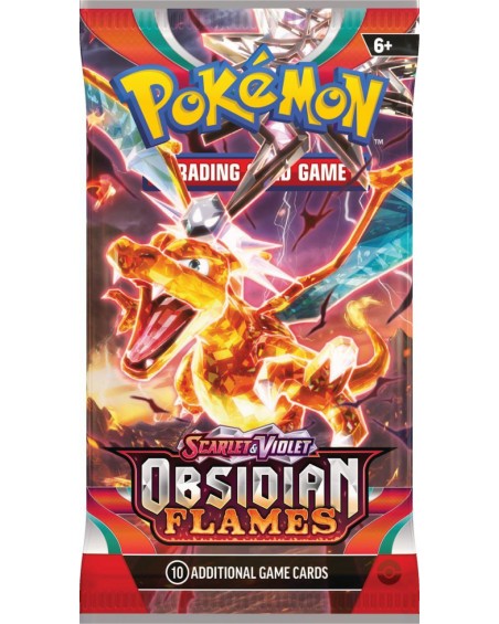 Pokemon Scarlatto e Violetto - Ossidiana Infuocata Display box 36 Buste - ITALIANO