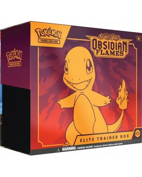 Pokemon Scarlatto e Violetto - Ossidiana Infuocata Set Allenatore Fuoriclasse - ITALIANO