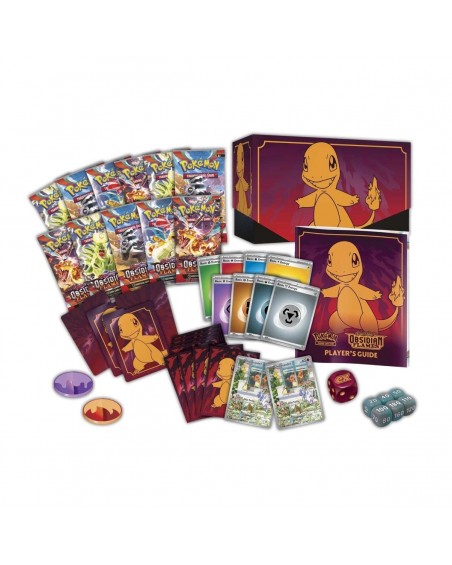 Pokemon Scarlatto e Violetto - Ossidiana Infuocata Set Allenatore Fuoriclasse - ITALIANO