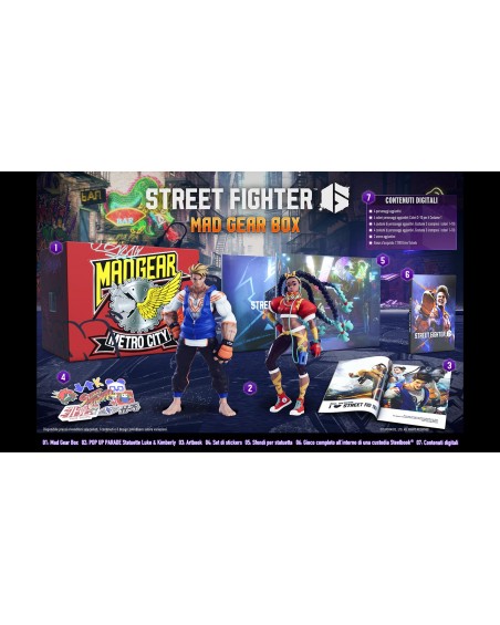 Street Fighter 6 Collector's Edition Mad Gear Box - PS5