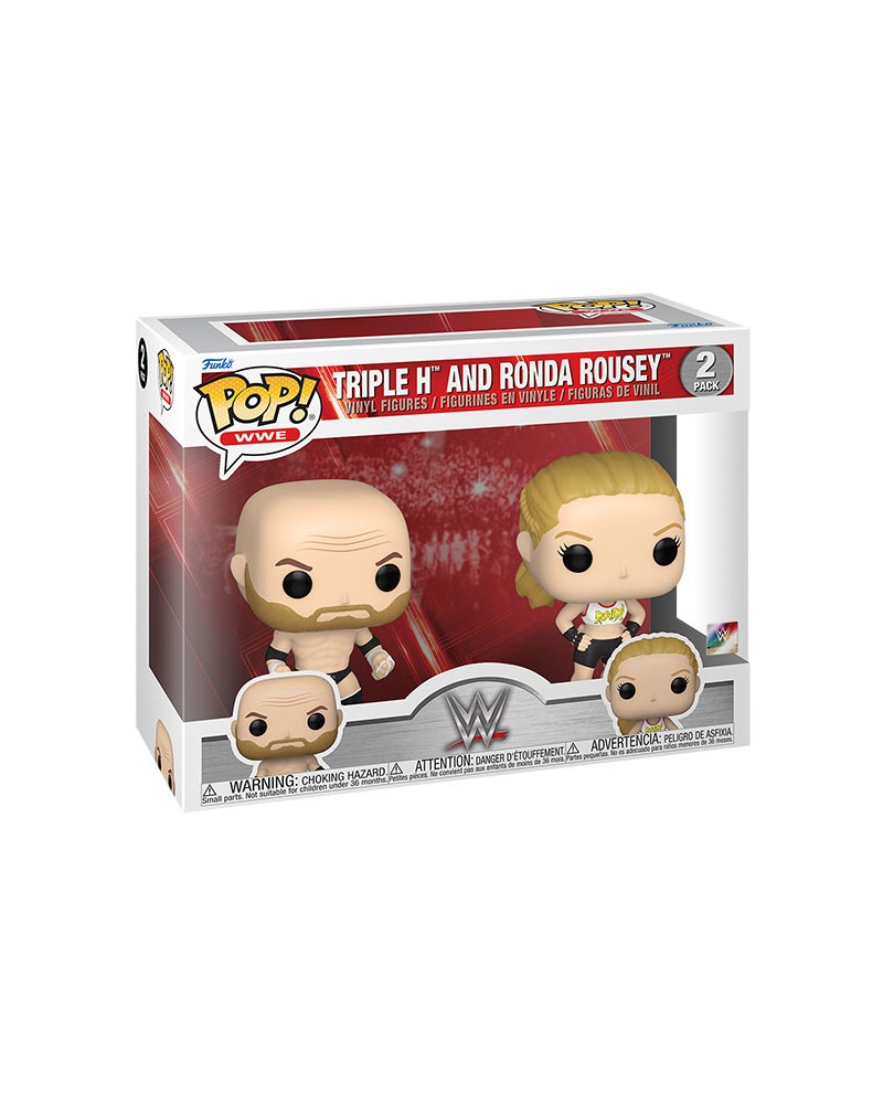 WWE - Triple H and Ronda Rousey 2 Pack