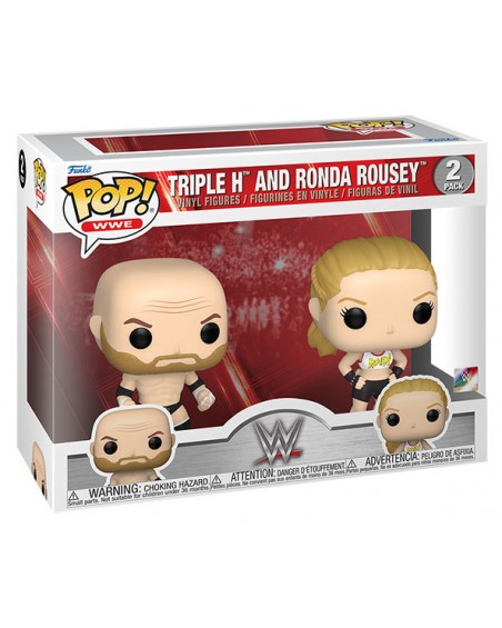 WWE - Triple H and Ronda Rousey 2 Pack
