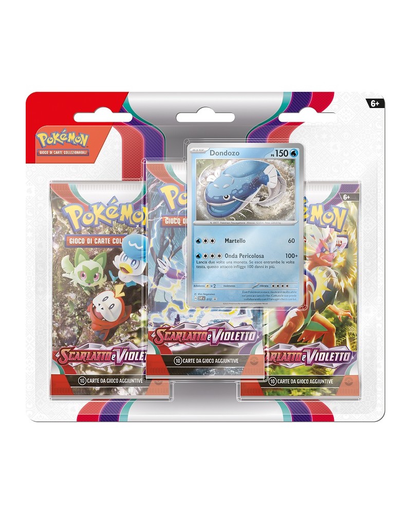Pokemon Scarlatto e Violetto - Blister 3 Pack ITA