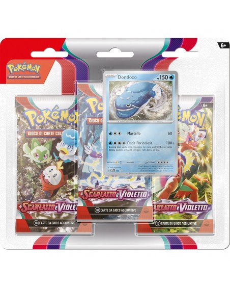 Pokemon Scarlatto e Violetto - Blister 3 Pack ITA