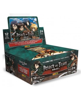 Attack on Titan Card Box 24 Buste