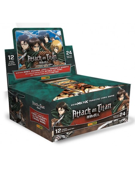 Attack on Titan Card Box 24 Buste