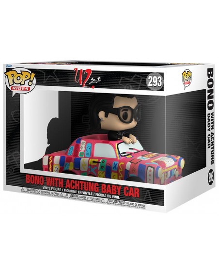 U2 - 293 Bono With Achtung Baby Car