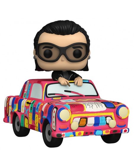 U2 - 293 Bono With Achtung Baby Car