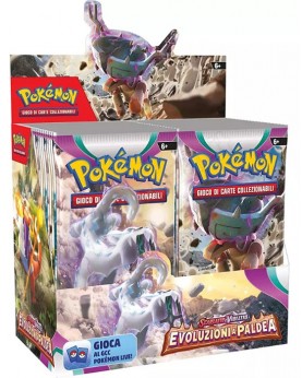Scarlatto & Violetto - Evoluzioni a Paldea Display box 36 Bustine - ITALIANO