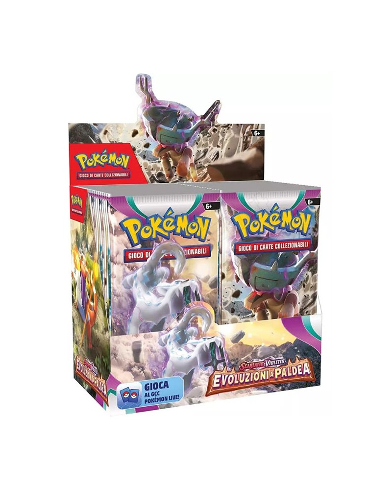 Scarlatto & Violetto - Evoluzioni a Paldea Display box 36 Bustine - ITALIANO