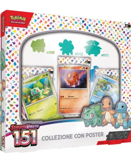Pokemon Scarlatto e Violetto - 151 Collezione Poster  - ITALIANO
