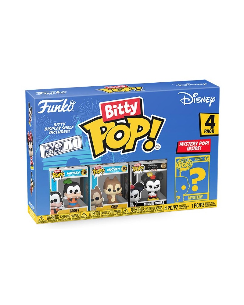 Funko Bitty - 4 Pack Disney Mickey Sorcerer