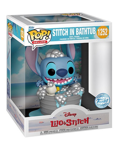 Disney: Lilo & Stitch - 1252 Stitch In Bathtub- Special Edition Deluxe