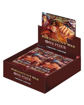 One Piece Card Game OP-02 Paramount War ENG Box 24 Buste