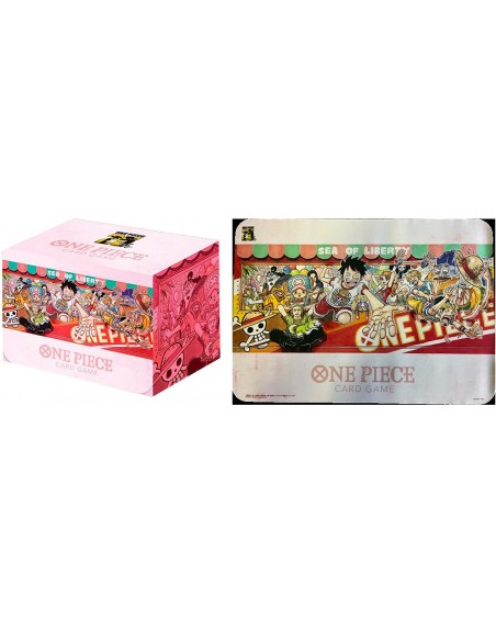 One Piece Card Case & Playmat 25th Edition
