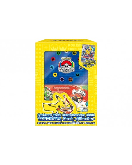 Pokemon Scarlet & Violet World Championships Pikachu Yokohama Deck - JAP