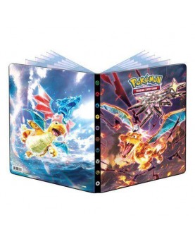 Ultrapro Album Portfolio 9 Tasche Ossidiana Infuocata