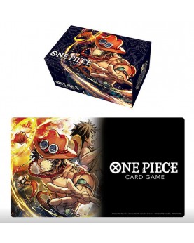 One Piece Card Case & Playmat Portgas D.Ace