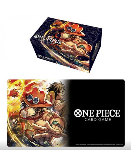 One Piece Card Case & Playmat Portgas D.Ace