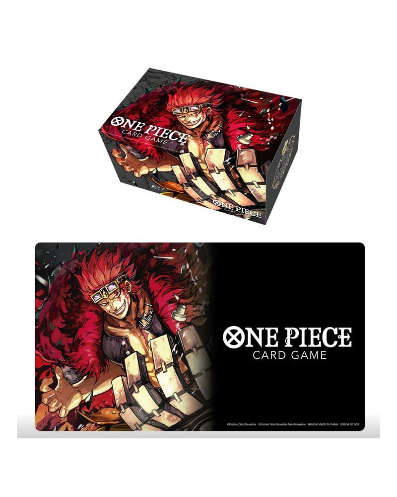 One Piece Card Case & Playmat Eustass Captain Kid