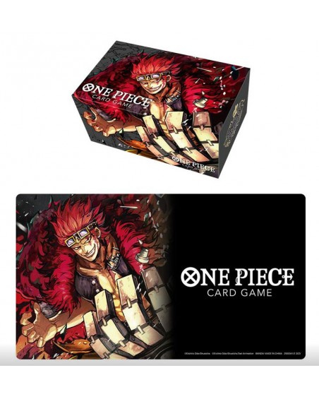 One Piece Card Case & Playmat Eustass Captain Kid