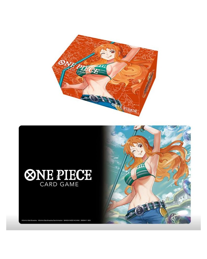 One Piece Card Case & Playmat Nami