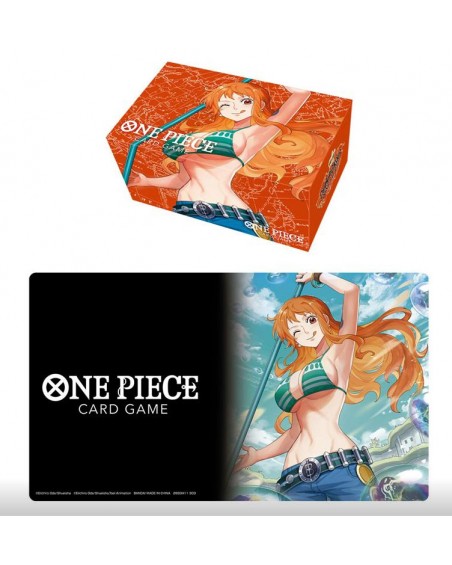 One Piece Card Case & Playmat Nami