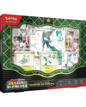 Pokemon S&V Destino di Paldea - Collezione Premium Meowscarada Ex - ITALIANO