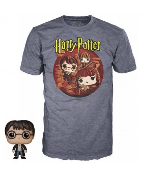 Tee Box Harry Potter - Trio - S