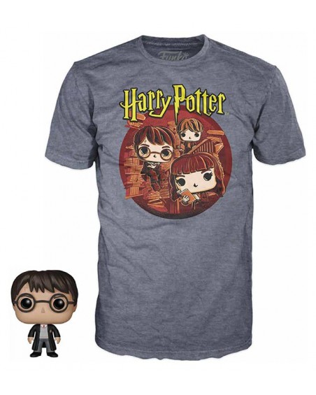 Tee Box Harry Potter - Trio - S