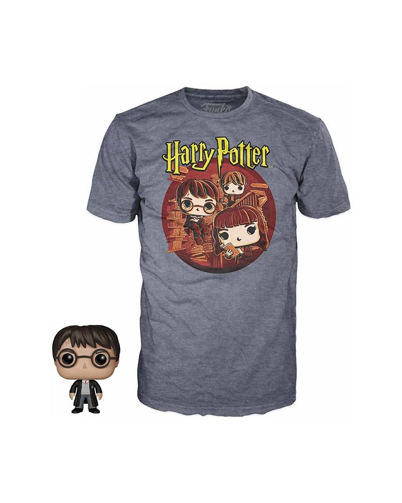 Tee Box Harry Potter - Trio - M