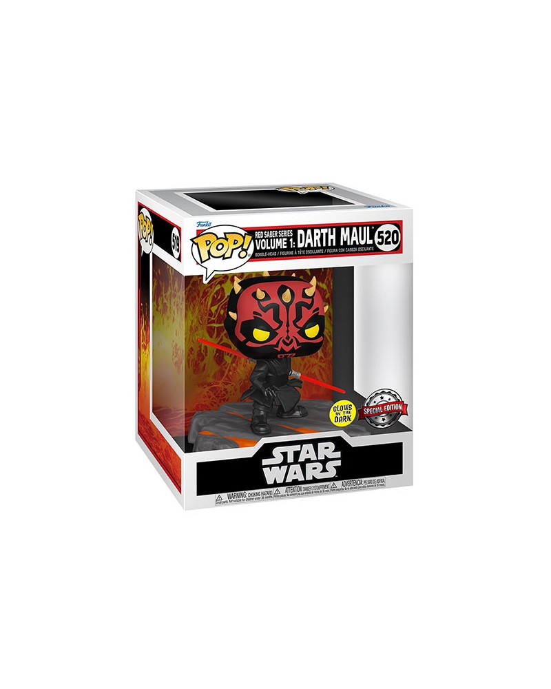 Star Wars - 410 Darth Maul Red Saber Series - Special Edition Glow In The Dark