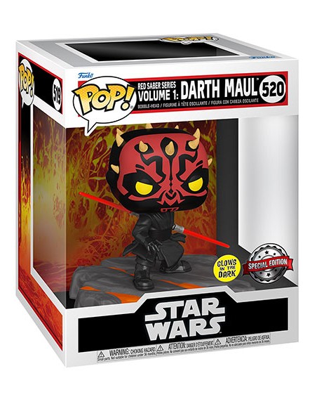 Star Wars - 410 Darth Maul Red Saber Series - Special Edition Glow In The Dark