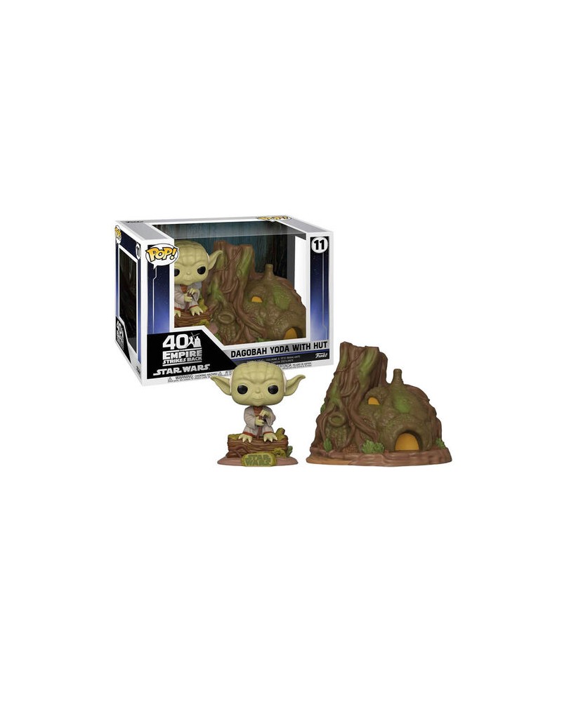Star Wars - 11 Dagobah Yoda With Hut