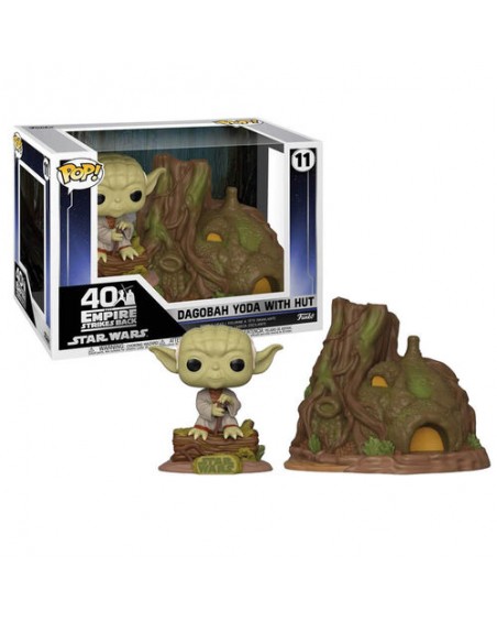 Star Wars - 11 Dagobah Yoda With Hut